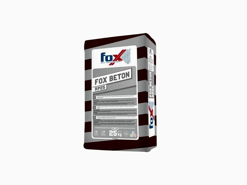 FOX BETON RP25 | C25 Hazır Kuru Beton ve Şap Harcı