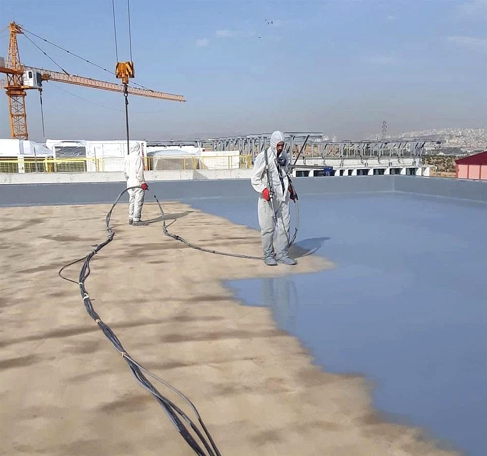 Püskürtme Poliüretan Uygulaması Havelsan