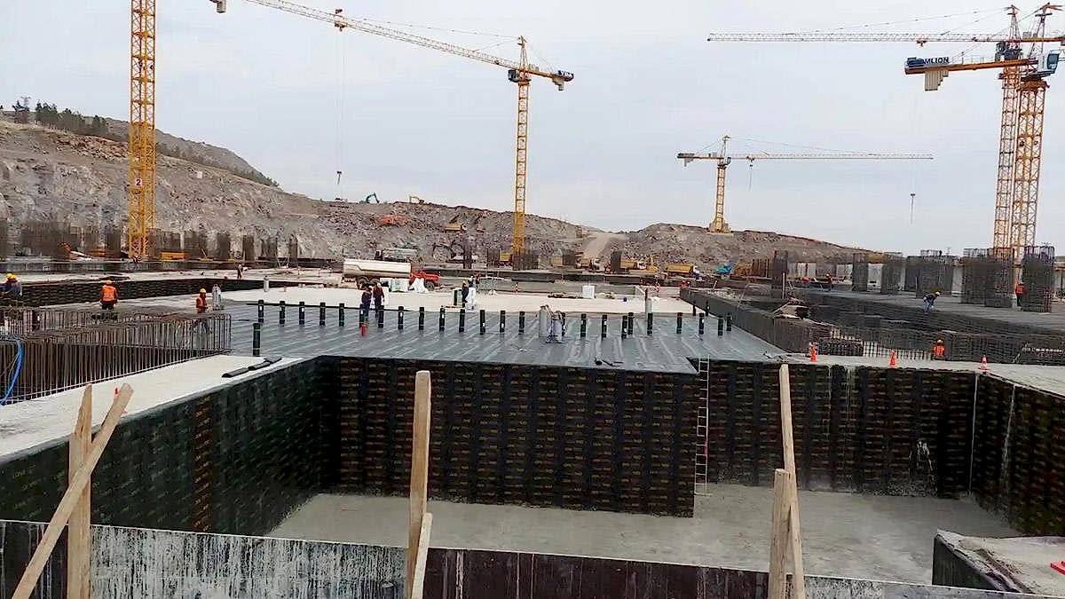 Bitümlü Membran Uygulaması Şanlıurfa Şehir Hastanesi