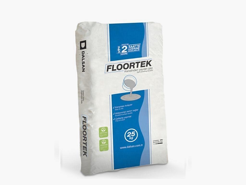 FLOORTEK Kendinden Yayılan Şap | Akıllı Zemin Tesviye Çözümü